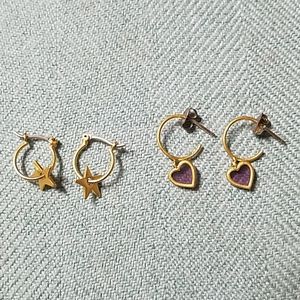 Madewell hoop earrings